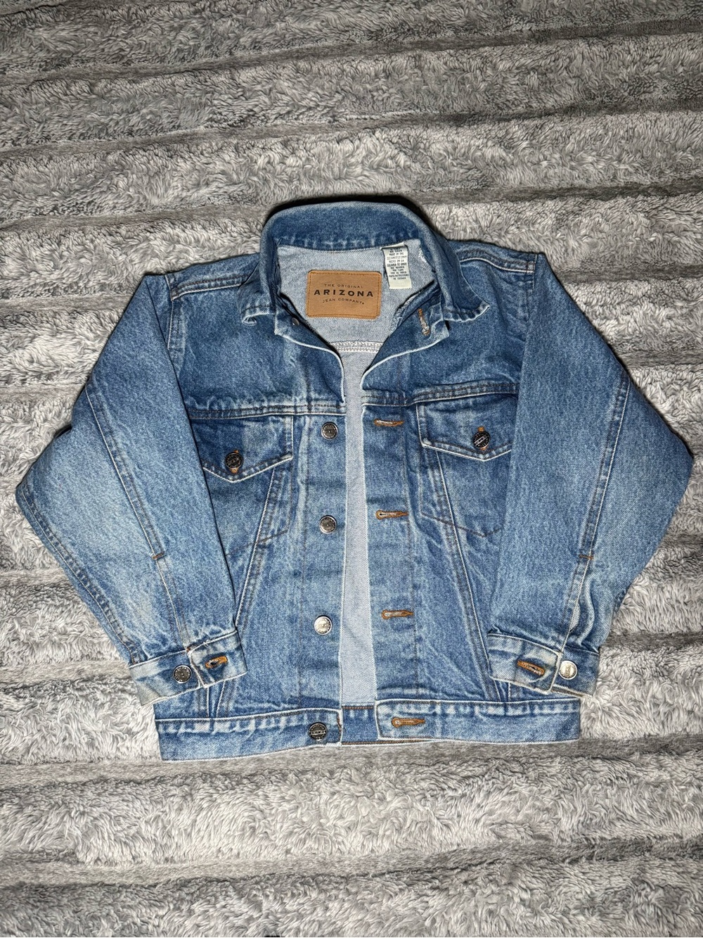 Arizona Jean Company Kids Medium Wash Denim Jacket